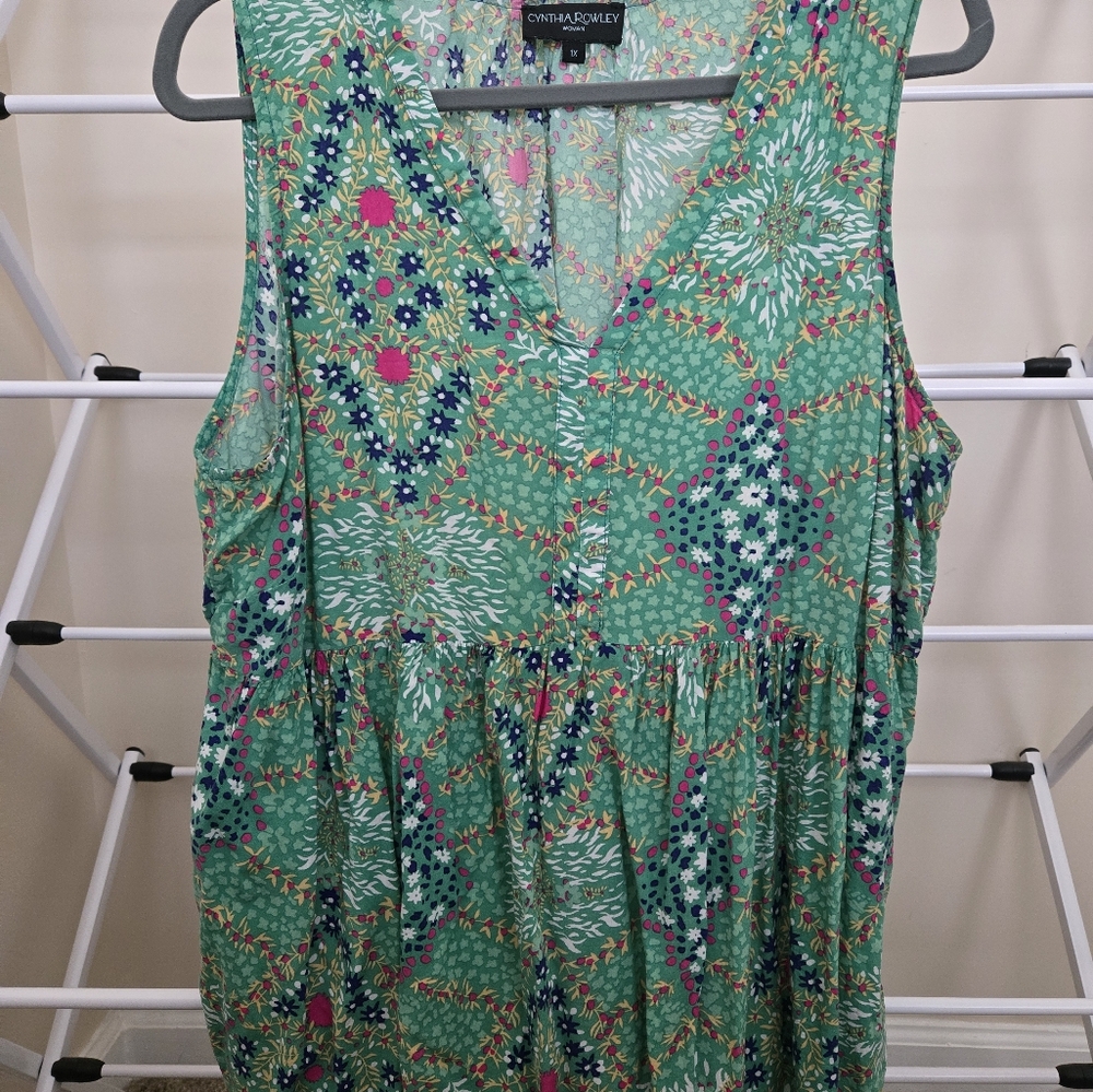 Cynthia Rowley 1X women's tunic